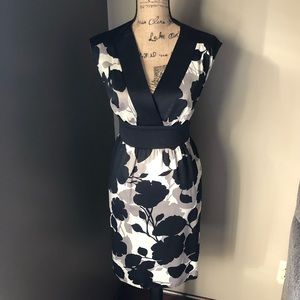 MOSSIMO satin floral dress